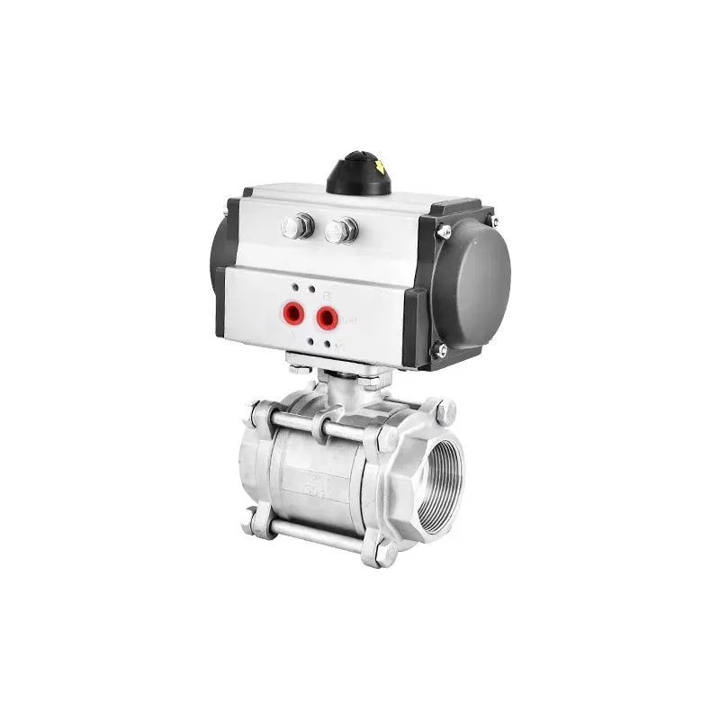 Pneumatic coleress Stol threaded Ball Valve